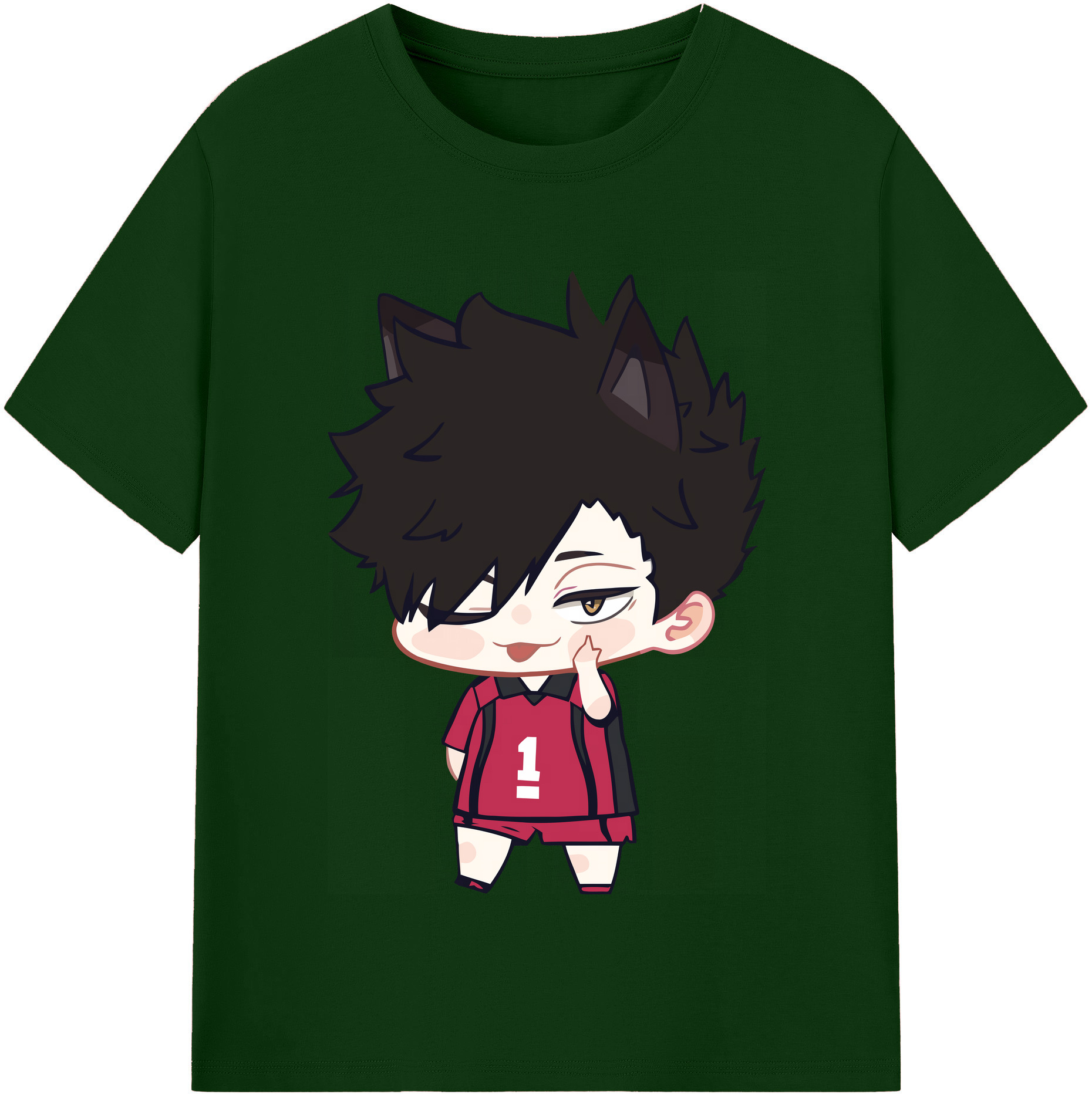 （画像用） ハイキュー!! Haikyu!! 綿100％半袖Tシャツ（フロントプリント）